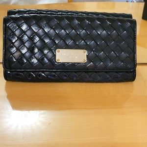 Michael Kors Black leather Clutch